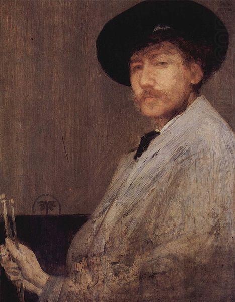 James Mcneill Whistler Arrangement in Gray china oil painting image